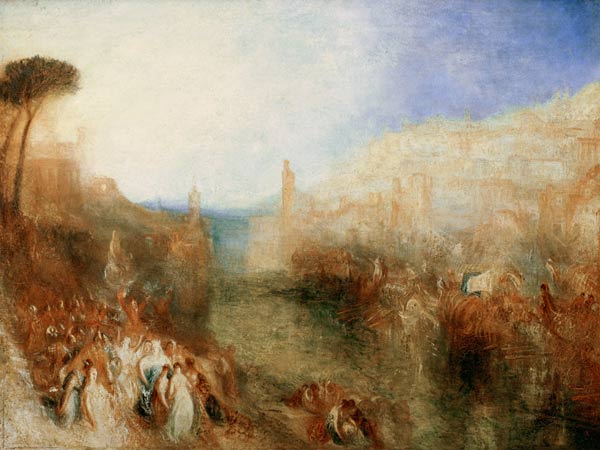 W.Turner, Der Aufbruch der Flotte from William Turner