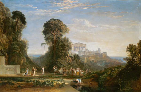 The Temple of Jupiter - Prometheus Restored from William Turner