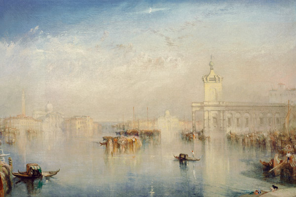 The Dogana, San Giorgio, Citella, Venice, from the Steps of the Europa from William Turner