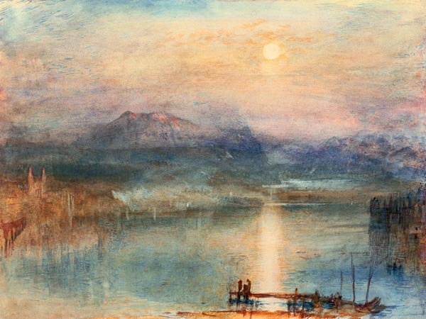 W. Turner, Lake Lucerne / 1841/44 from William Turner
