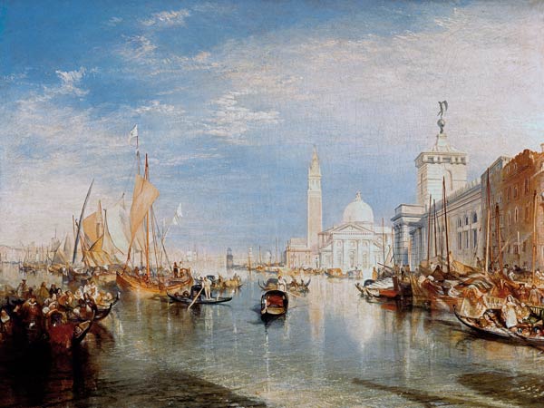 Venice, Dogana and S.Giorgio Maggiore from William Turner
