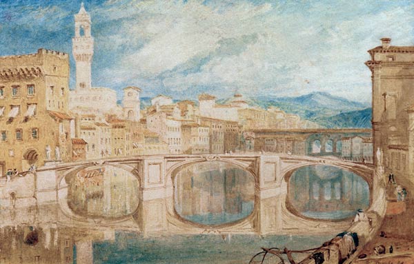 W.Turner, View of Florence from Ponte... from William Turner