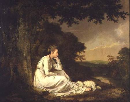 Maria, from Sterne's "A Sentimental Journey" from Joseph Wright of Derby