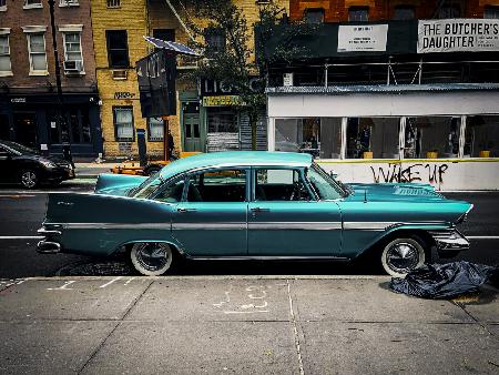 Turquoise Car