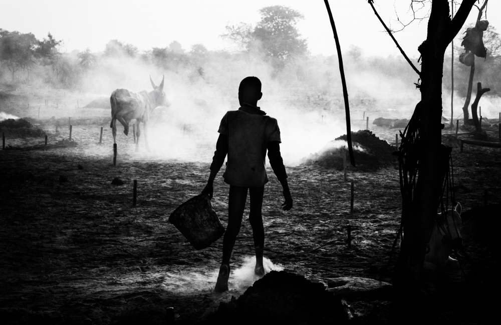 A scene of life in a Mundari cattle camp - South Sudan from Joxe Inazio Kuesta Garmendia