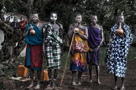 Surmi tribe women - Ethiopia