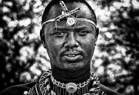 Ilchamus tribe man - Kenya
