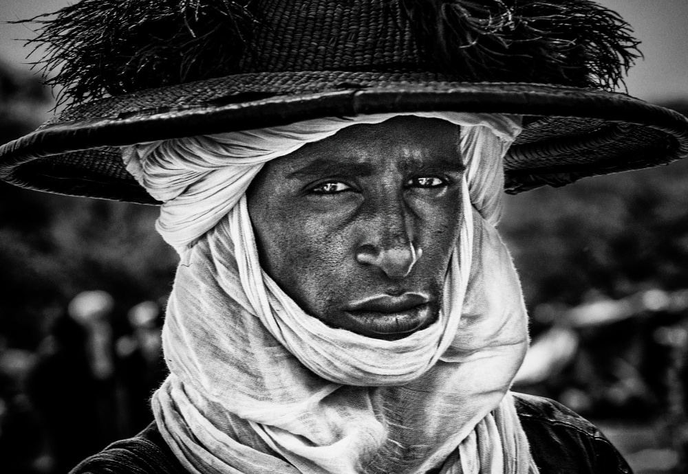 Peul man at a gerewol festival-Niger from Joxe Inazio Kuesta Garmendia