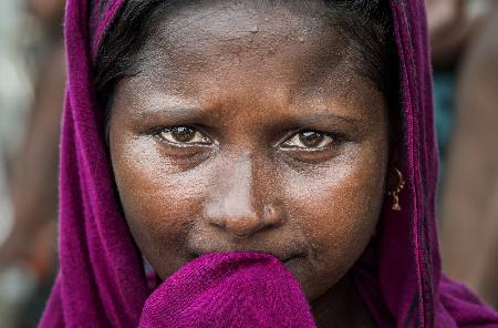 Rohingya refugee woman - Bangladesh