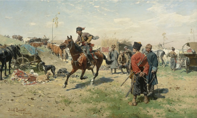 The Zaporozhian Cossacks from Jozef Brandt