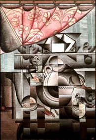 Le Lavabo (the washstand) from Juan Gris