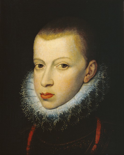 Portrait of Philip III (1578-1621), King of Spain and Portugal from Juan Pantoja de la Cruz