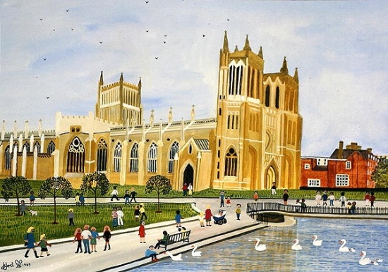 Bristol Cathedral and College Green from Judy  Joel