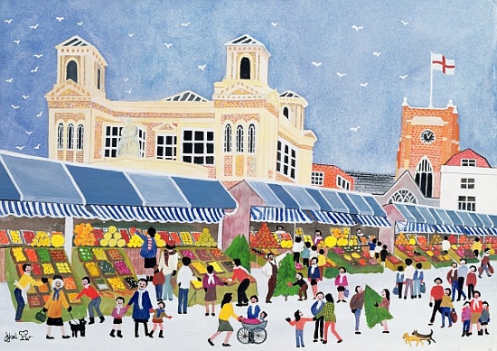 Kingston Market, Surrey from Judy  Joel