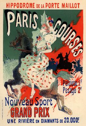 Hippodrome. Paris Courses (Poster)