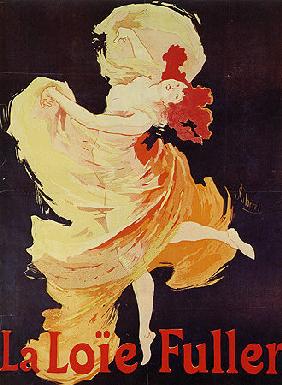 Poster for the dancer Loie Fuller