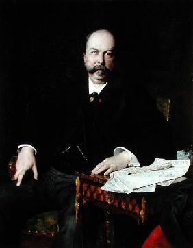 Portrait of Henri Meilhac (1831-97)