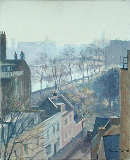 Chelsea Embankment from Tite Street (oil on canvas)  from Julian  Barrow