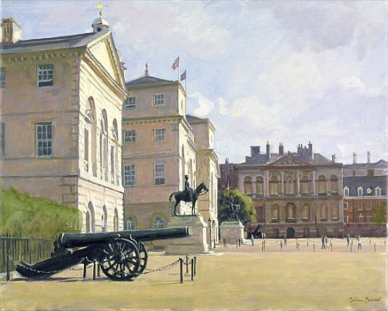 Horseguards (oil on canvas)  from Julian  Barrow