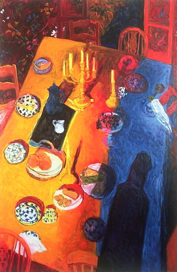 The Supper, 1996 (oil on canvas)  from Julie  Held