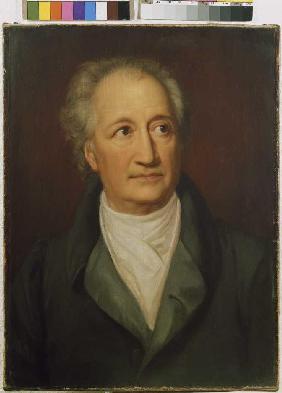 Johann Wolfgang von Goethe. 1844/45 (Teilkopie nach J.K. Stieler)