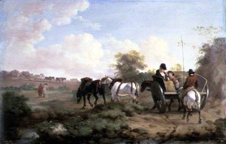 Going to Market  (for pair see 106157) from Julius Caesar Ibbetson