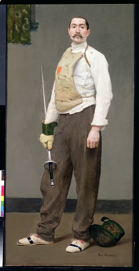 The Fencing Master from Julius Gari Melchers