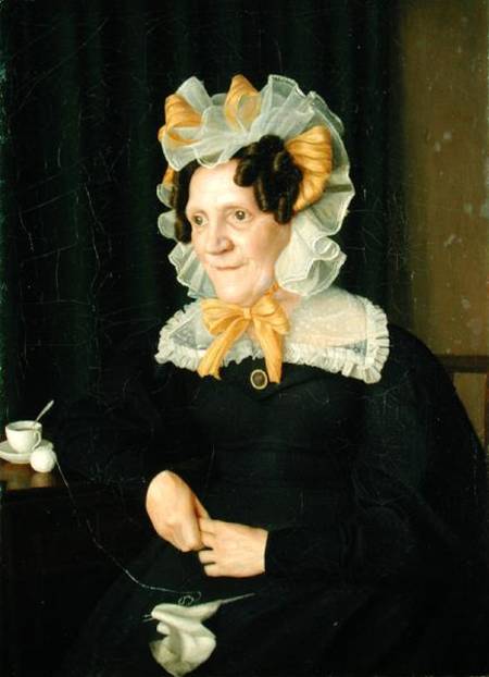 Portrait of an Old Woman from Julius Oldach