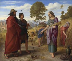 Ruth in Boaz's Field