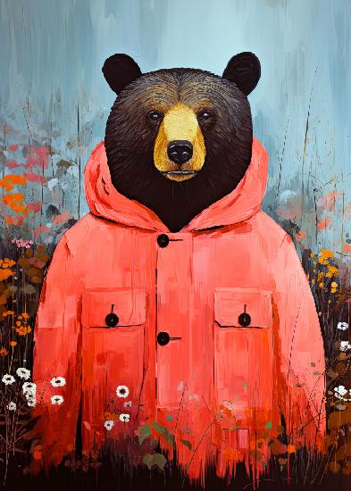 Bear animal art #bear