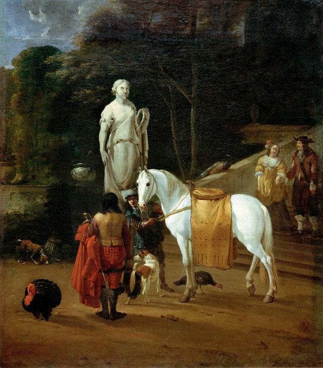 Farewell at the Palace from Karel Dujardin