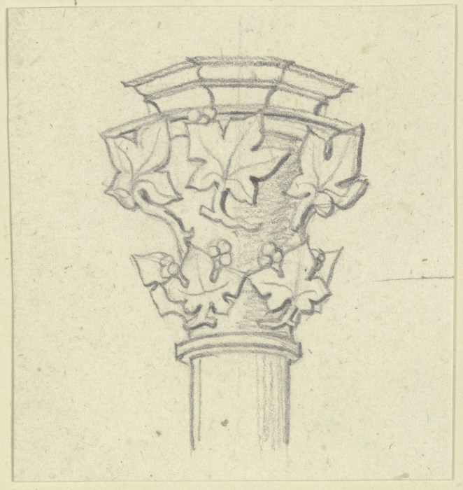 Blattkapitell vom Typus der Sainte Chapelle from Karl Ballenberger