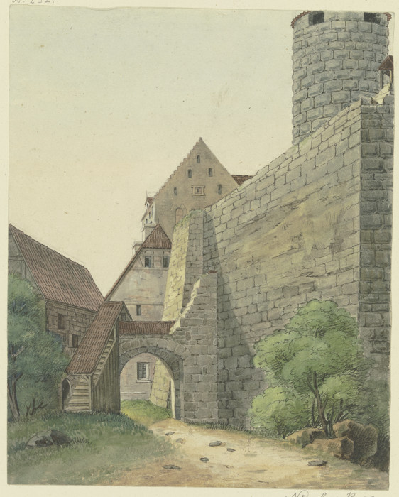 Nuremberg castle from Karl Ballenberger
