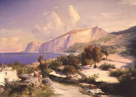The Marina Grande, Capri from Carl Eduard Ferdinand Blechen