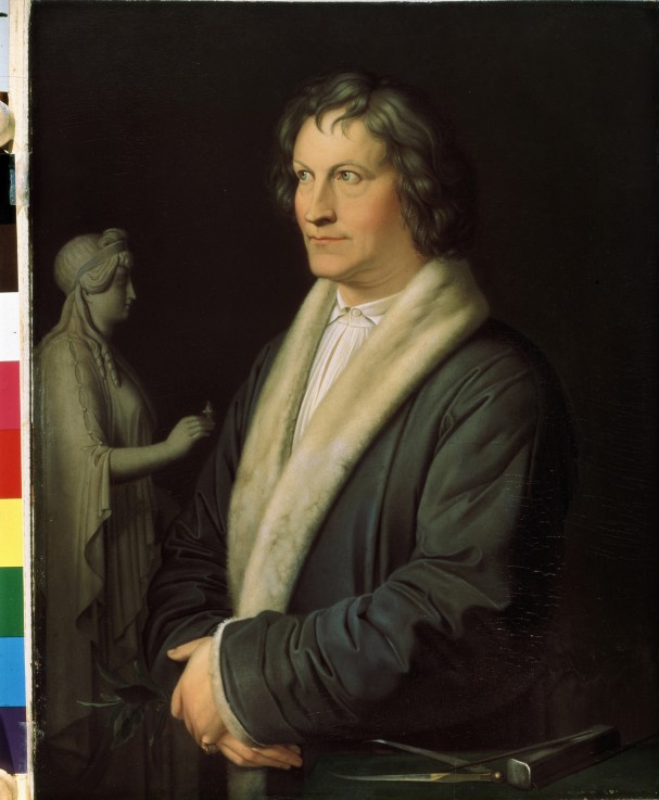 Portrait of the sculptor Bertel Thorvaldsen (1770-1844) from Karl Joseph Begas