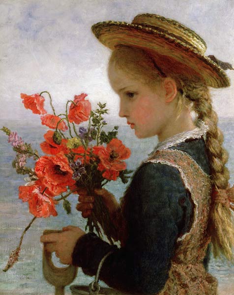 Poppy Girl from Karl Wilhelm Friedrich Bauerle