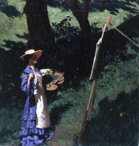 The Artist from Károly Ferenczy