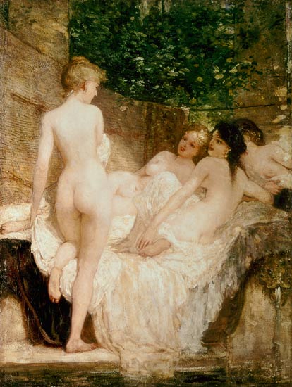After the Bath from Károly Lotz
