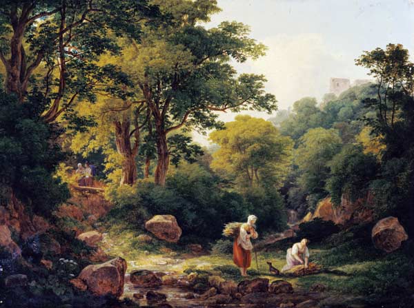 The brushwood collectors from Károly Markó