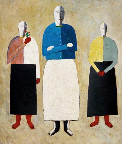 Malevich / Three Girls / 1928/32 from Kazimir Severinovich Malewitsch