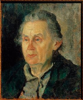 Porträt der Mutter, 1932-1934
