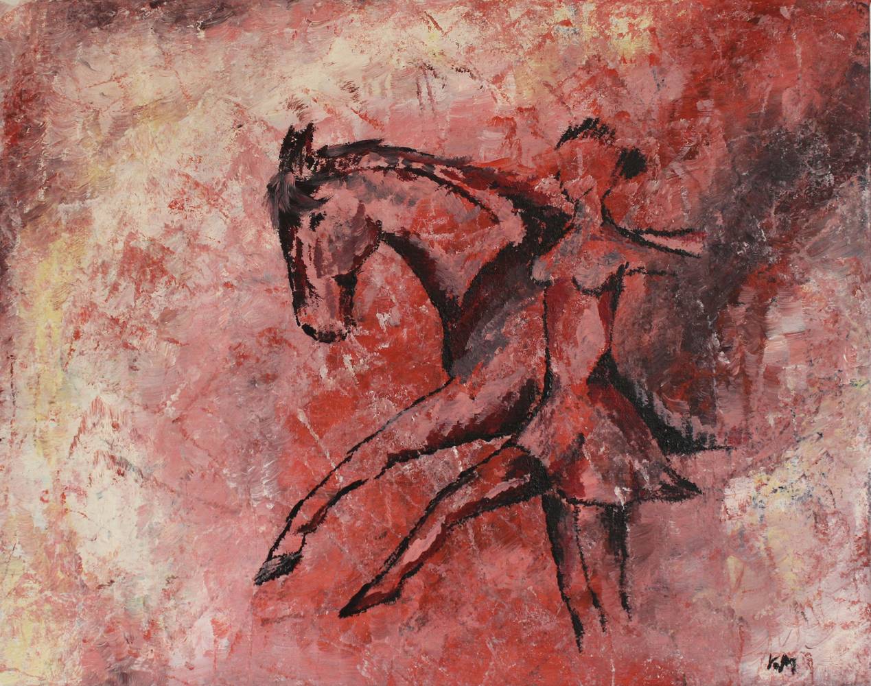 Dancing Horse from Katrin  Müller