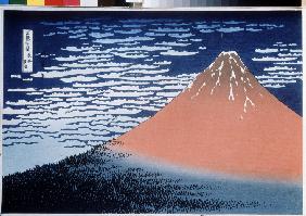 Red Fuji (from a Series "36 Views of Mount Fuji")