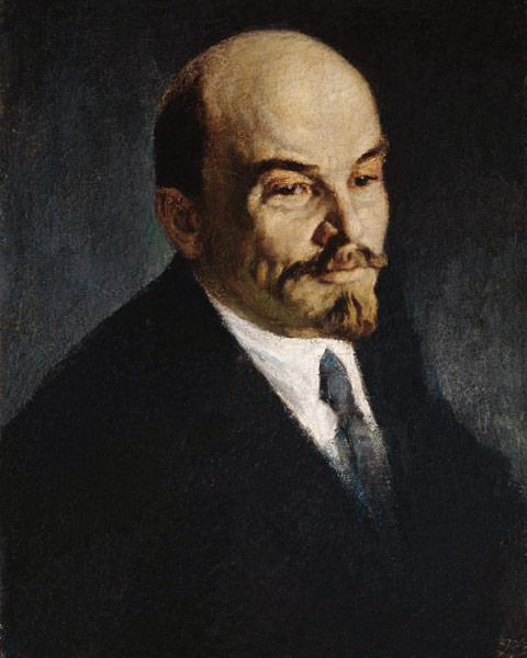 Bildnis Wladimir Lenin (1870-1924) from Pjotr Iwanowitsch Kelin