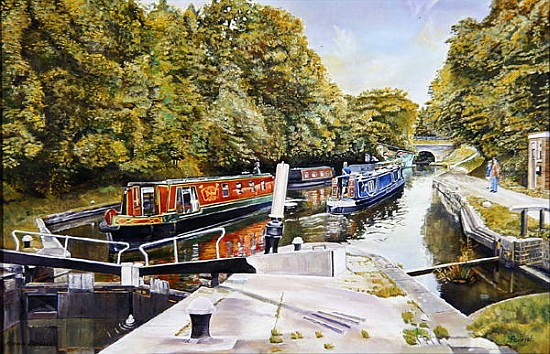 Knowle top lock, 2003 (oil on canvas)  from Kevin 