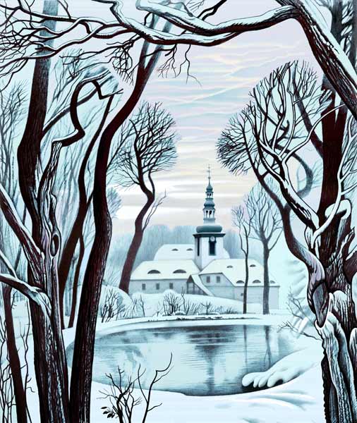 Der Winter. Marienthal Kloster.  from Konstantin Avdeev