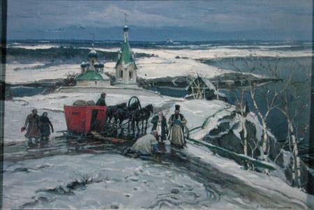 The Closed Sleigh from Konstantin Alexandrovich Westchilov