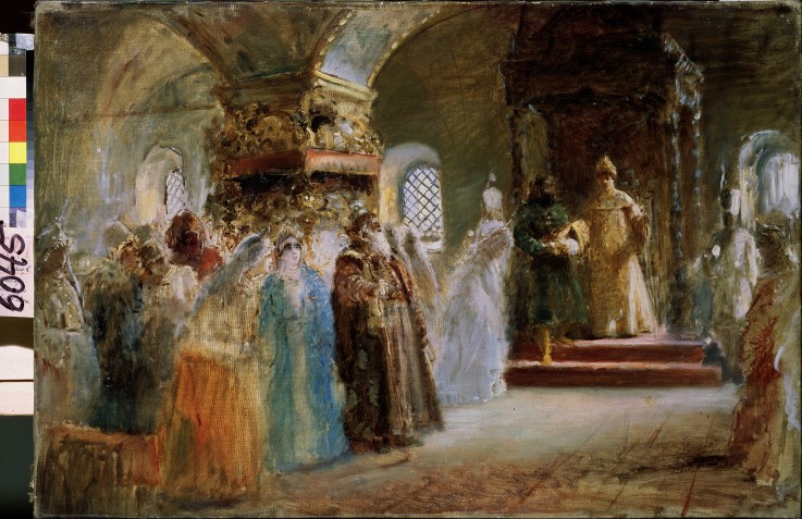 Tsar Alexei Mikhailovich Choosing a Bride from Konstantin Jegorowitsch Makowski