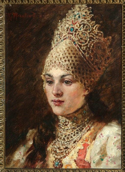 Boyar's Wife from Konstantin Jegorowitsch Makowski