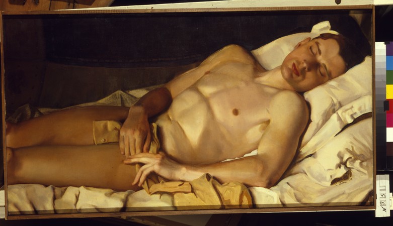 Nude Boy (Boris Snezhkovsky) from Konstantin Somow